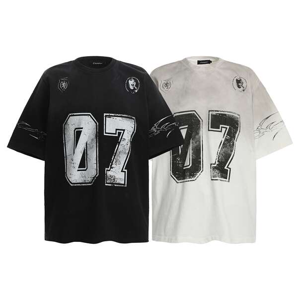 Camiseta masculina estampada curta