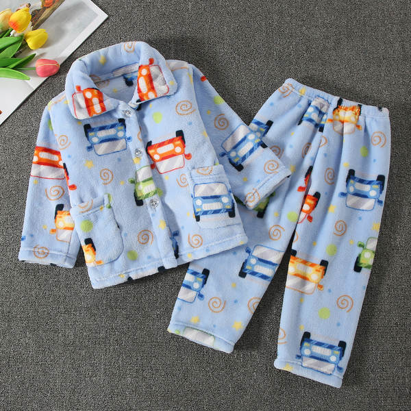 Pijama de flanela para criança