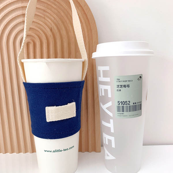 Bolsa de Tecido para Copos de Café