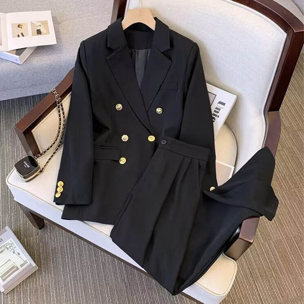 2026 Primavera Outono Nova capa de vestido Coréia Coréia Versão Direita Relaxada Relaxada Moda Humor Deslumbrante Pequeno Vestíbulo