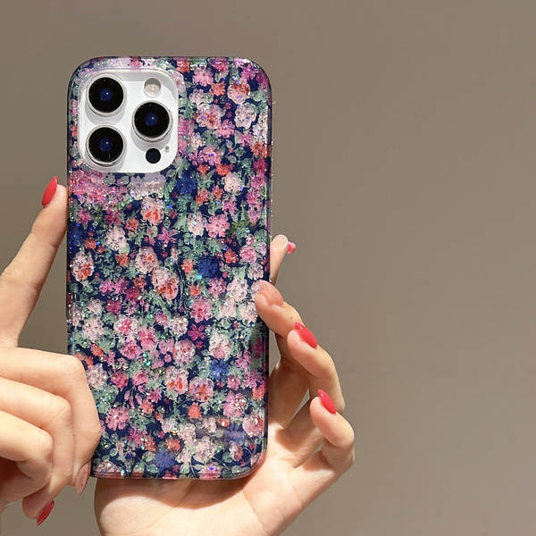Pintura de óleo de arte europeia com tela cheia para Apple 16 iPhone 17 Pro Max 15/14