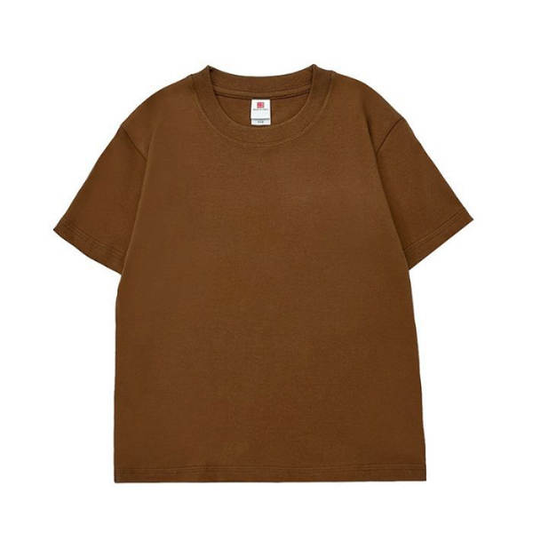 Camiseta infantil de algodão