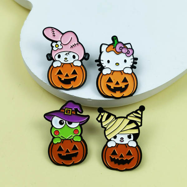 Broche de Abóbora para Roupas