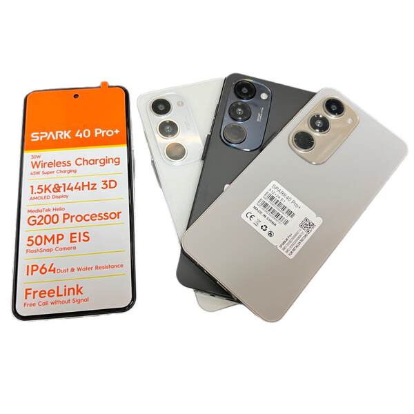 Hot Sell Spark40 Pro+ 6,8 polegadas Android Smartphones 24+512