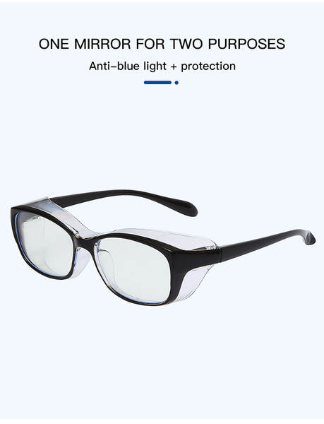 Óculos de Proteção Antivento e Azul