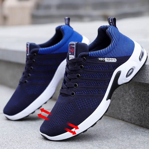 Sapatos masculinos 2026 de primavera transfronteiriços de distribuição de sapatos masculinos com sapatos de corrida de tamanho grande e espessura de sapatos esportivos