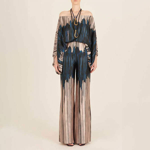 Roupas femininas transfronteiriças para o comércio exterior da Europa e dos Estados Unidos Outono Novo Modo Férias de Viagem Puro Roupa de Batista Relaxante Moda
