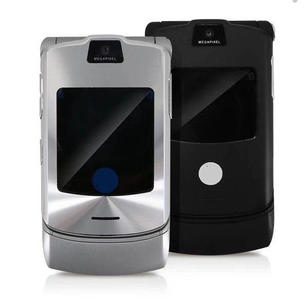 Telemóvel transfronteiriço V3 V3i GSM2G telemóvel não-smartphone telemóvel telemóvel telemóvel telemóvel velho comércio exterior