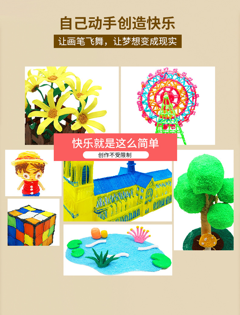 Calor de venda explosivos 3D impressão caneta 3dPEN estereótica pintura caneta impressão caneta crianças brinquedos alunos presentes ciência