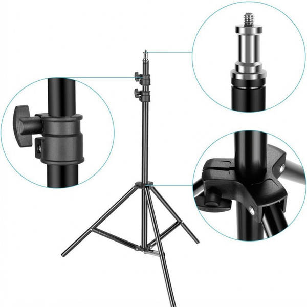 2.1 Metrô de iluminação de iluminação de telemóvel tablet de transmissão ao vivo triângulo multifuncional telemóvel de aterragem de telemóvel inteligente