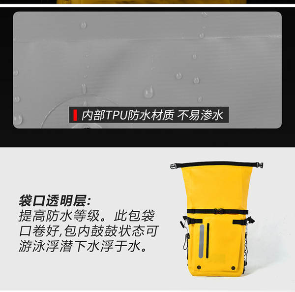 Resistente à água exterior dois ombros mochila de pé longo mochila de mergulho equipamento de mergulho mochila de mergulho mochila de mergulho mochila de fábrica de vendas diretas
