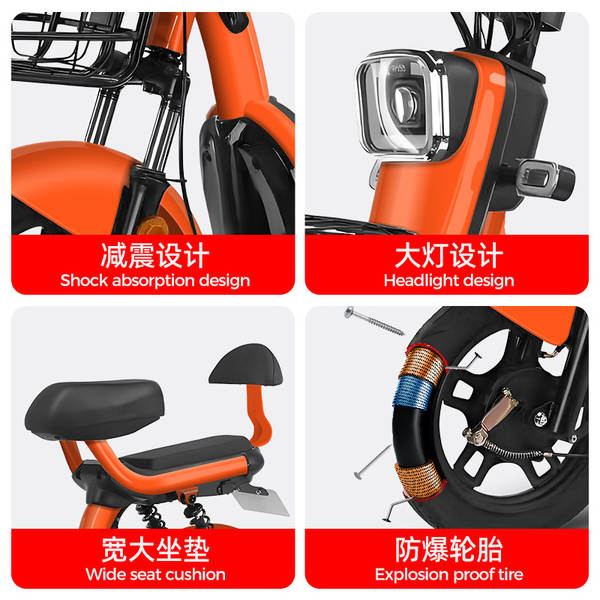 Carro elétrico calórico 48v bicicletas elétricas de duas rodas transfronteiriças carros elétricos da origem da fábrica bicicletas elétricas ASIAN D