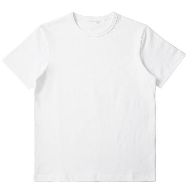 Camiseta branca de algodão