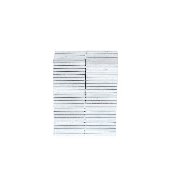 Ímãs galvanizados ímãs quadrados magnéticos 20*2*2 15*3*2 ímãs quadrados 10*5*2 Ímãs de embalagem