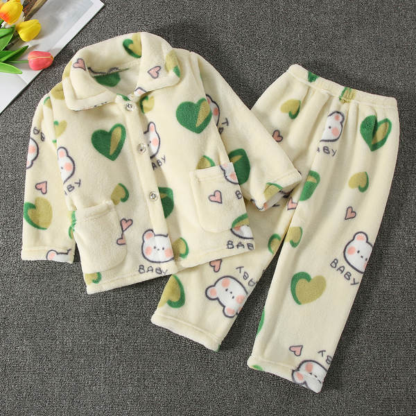 Pijama de flanela para criança