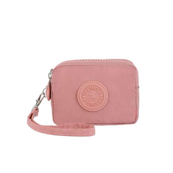 Fabricantes vendem diretamente carteiras de varejo de comércio estrangeiro Cadeiras transfronteiriças simples chave impermeável bolsa de nylon cadeia de varejo carteira de varejo