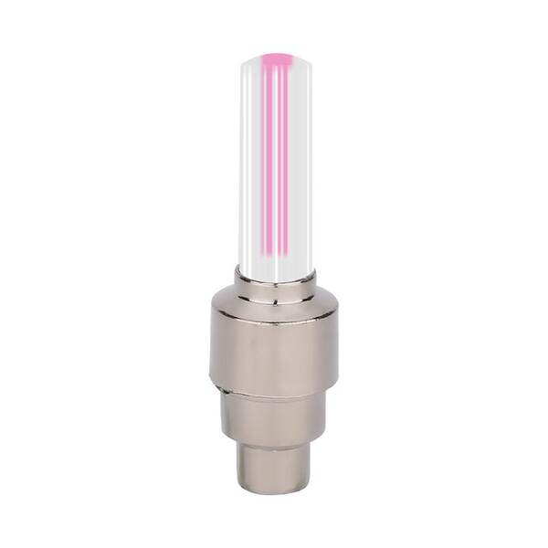 Lâmpada de porta de ar de bicicleta de sete cores LED de luzes automáticas de luzes nocturnas de luzes fluorescentes de barras de pneus de rodas