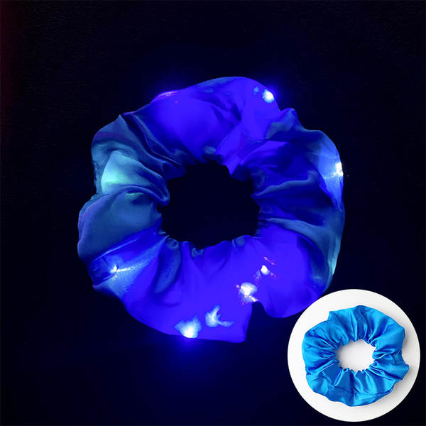 LED brilho do intestino grosso cabelo círculo di luz da noite cabelo brilho da luz da noite cabelo de cabelo da noite cabelo da fronteira cabelo