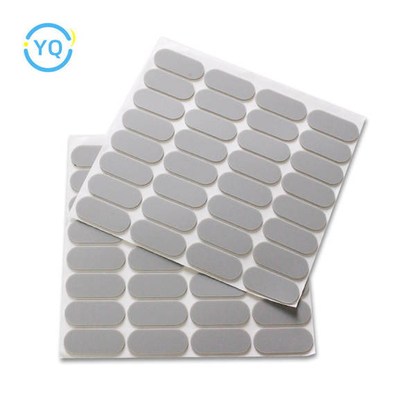 Tapete antideslizante de silicone cinza