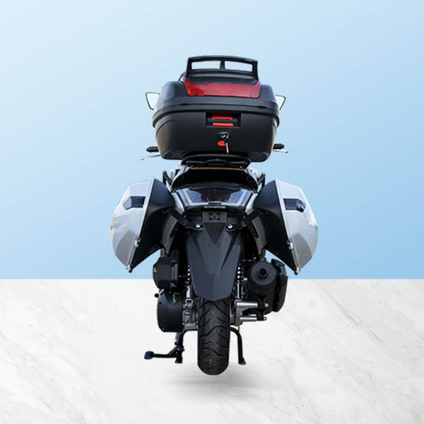 Moto Elétrica e a Gasolina