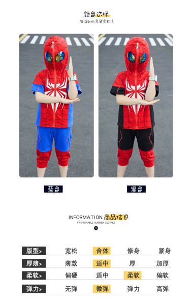Conjunto Spiderman para menino