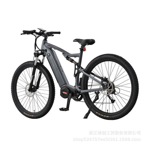 Bicicleta elétrica da Amazon com motor de oito lados