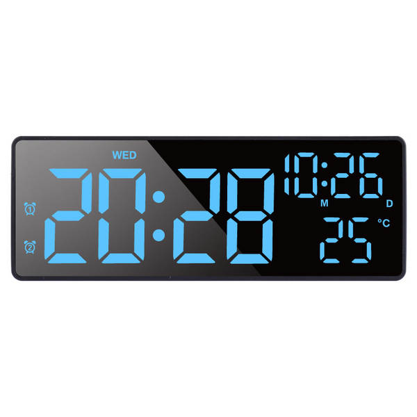 Relógio Digital LED com Termômetro