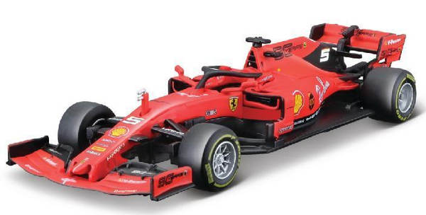 2023 Peugeot 1:43 Ferrari F1 Modelo SF23 Carro de corrida de metal Simulador de brinquedo Modelo Carro de liga Homem
