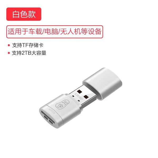 Mini USB 2.0 leitor de cartão de memória TF/Micro SD para celular com suporte para 2TB