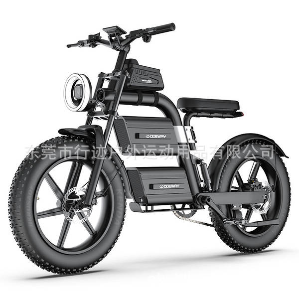 Bicicleta elétrica off-road 60V40AH dupla bateria off-road bicicleta elétrica de montanha 20 polegadas pneus off-road