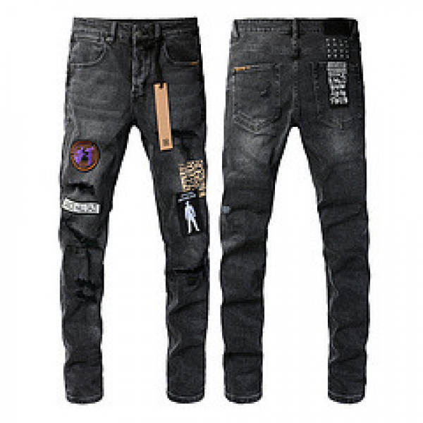 ksb jeans cortar buraco elástico americano high street masculino lounge jeans dinheiro commodities tema
