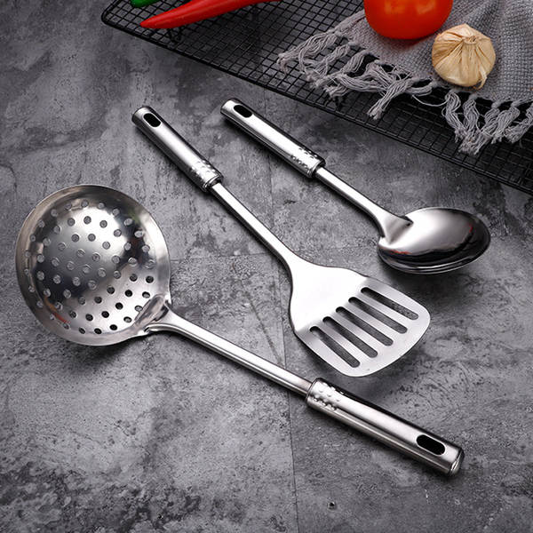 Conjunto de Utensílios de Cozinha Inox