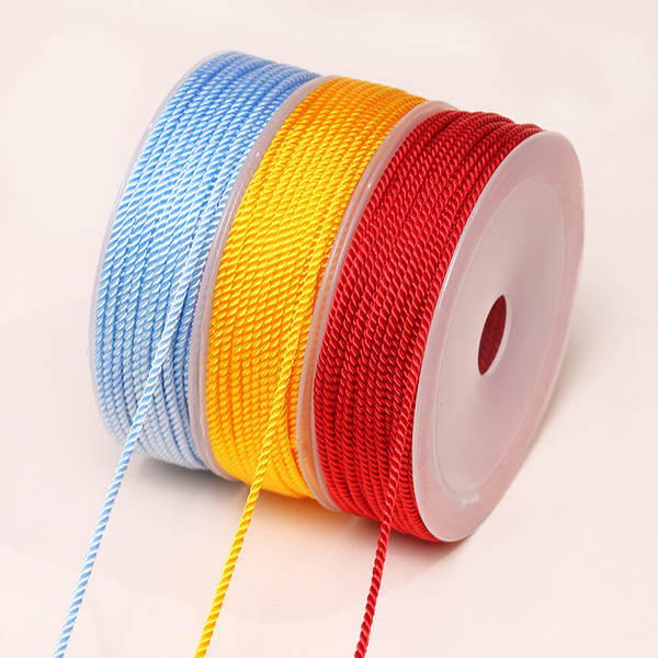 DIY Milão Linha 2mm Multicolor Colar Corda Materiais de Acessórios Corda Jóias Fabricantes de Corda Resistente à Abrasão