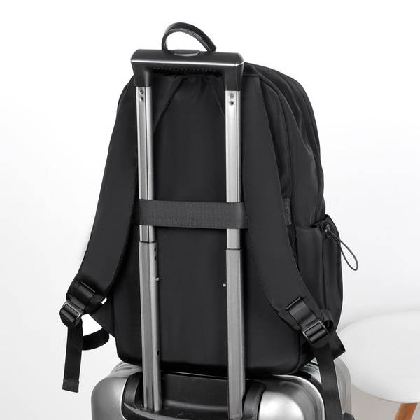Transfronteiriço de entretenimento duplo ombro mochila masculina de viagem ao ar livre mochila de viagem à prova d'água computador mochila de viagem de moda