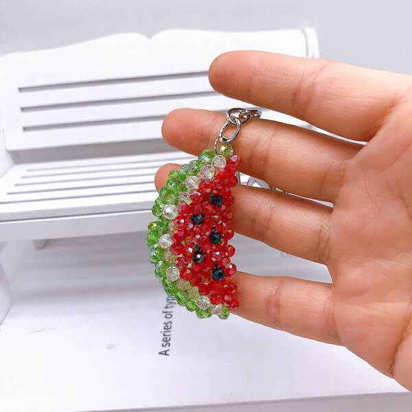 Pendente de Frutas em Cristal