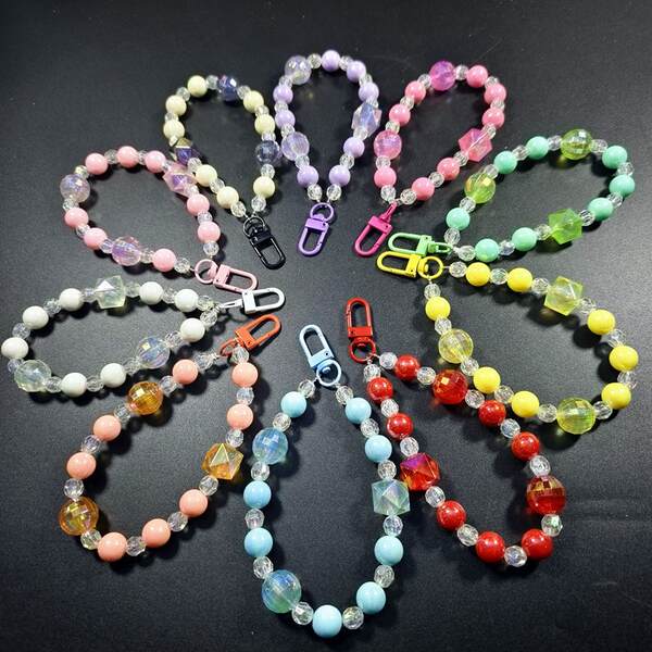 Pulseira de Contas Colorida