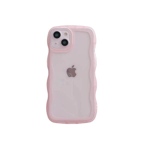 Aplicável Samsung S25Ultra Capa do celular S24 Protector S23 A35/A15 Faixa de onda A55 transparente