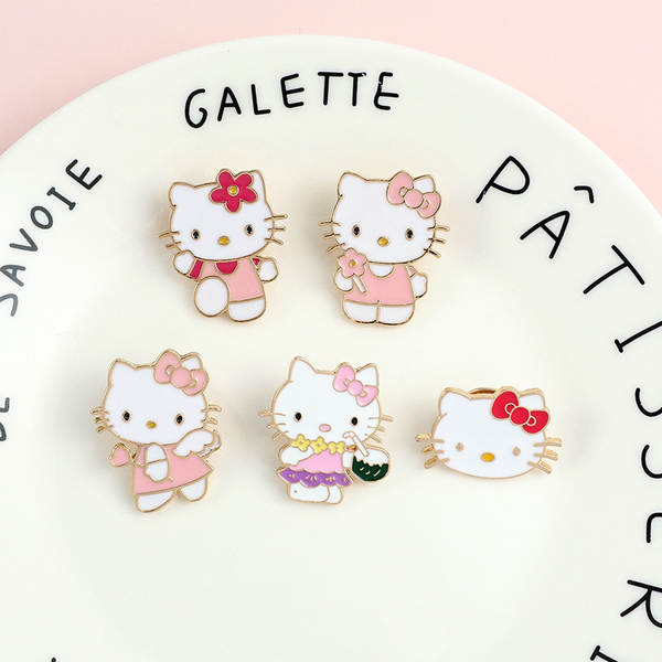 Broche de Gato de Metal