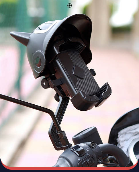 Motocicleta elétrica telemóvel capacete pequeno capacete elétrico de garrafas de carro de venda externa piloto de navegação de protecção solar de chuva