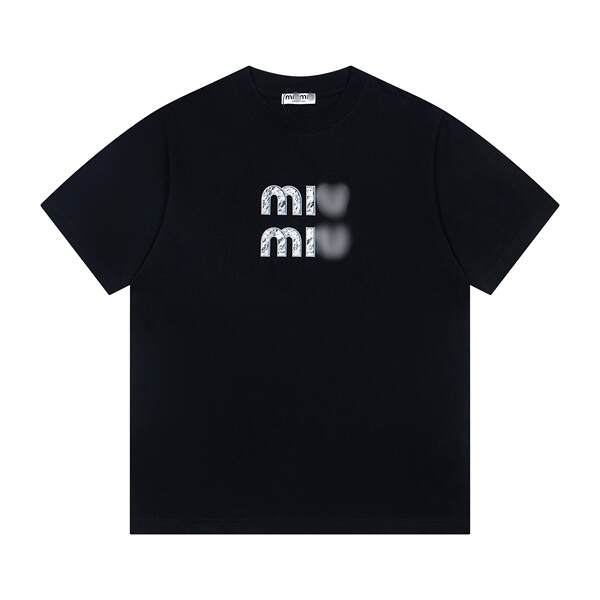Camisa curta de manga com estampa de letra