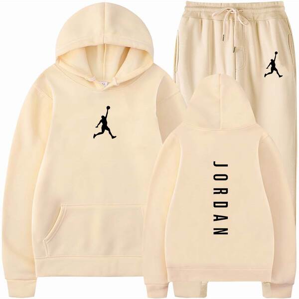 Conjunto Esportivo Masculino com Capuz e Calça