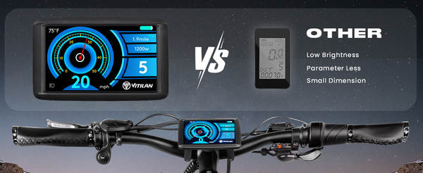 VITILAN T7PRO bicicletas elétricas 26x4.0" 20AH