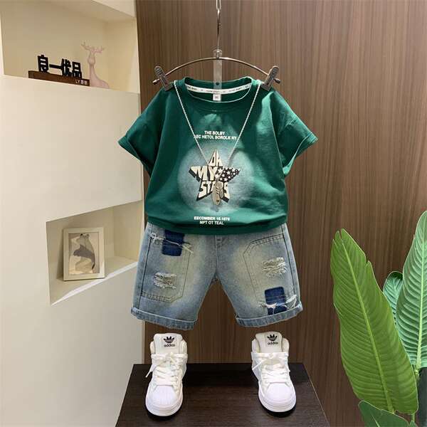 Roupa de verão para menino