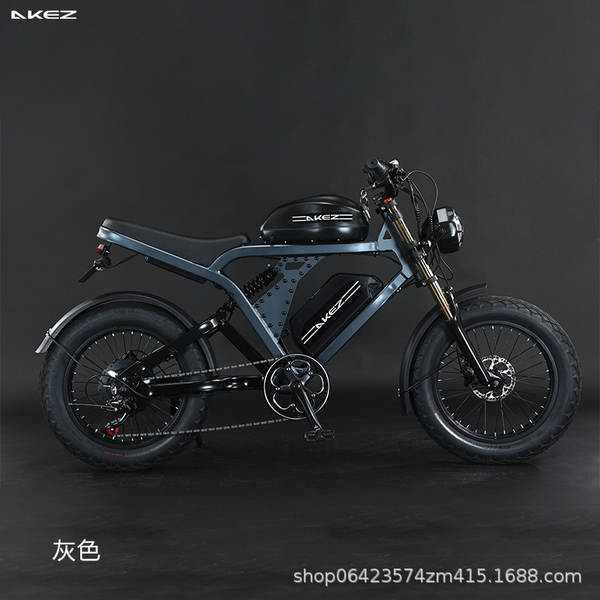 AKEZ USA Overseas Warehouse King Kong 52V Motos elétricas antigas de longa duração super potente bicicleta elétrica