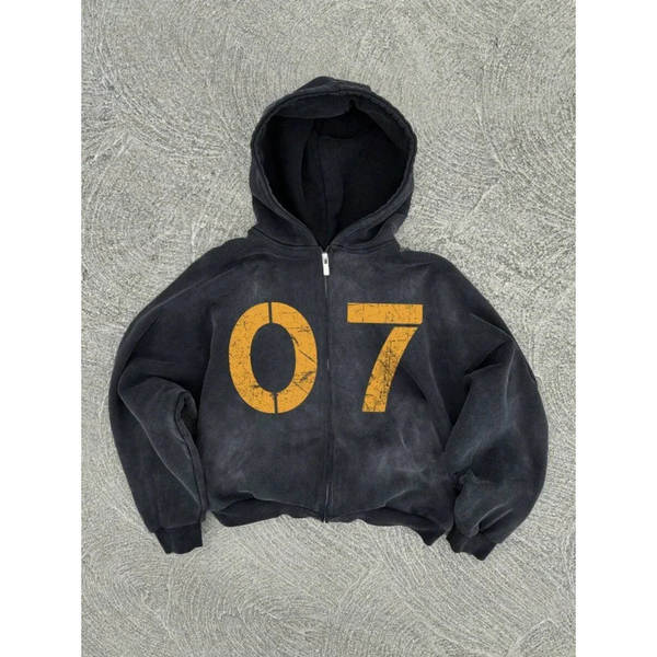 Moletom estampado estilo Y2K