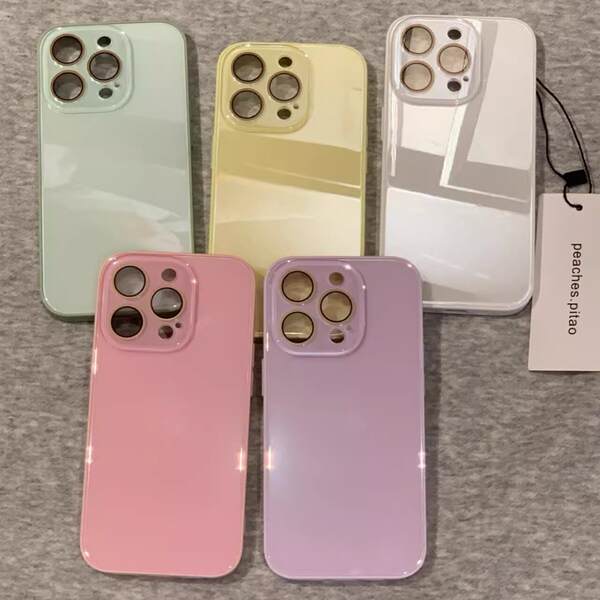 Aplicável ao iPhone 17 Promax Telemóvel Capa de vidro limpo de proteção do iPhone 16