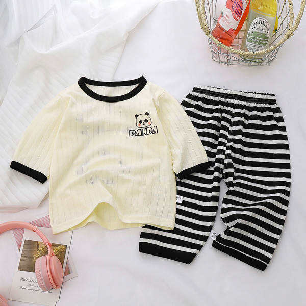 Conjunto de Pijama Infantil de Algodão