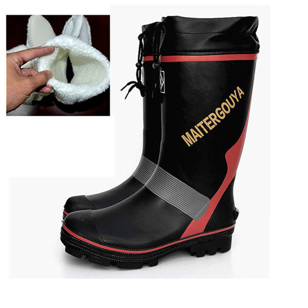 Bota de borracha para chuva
