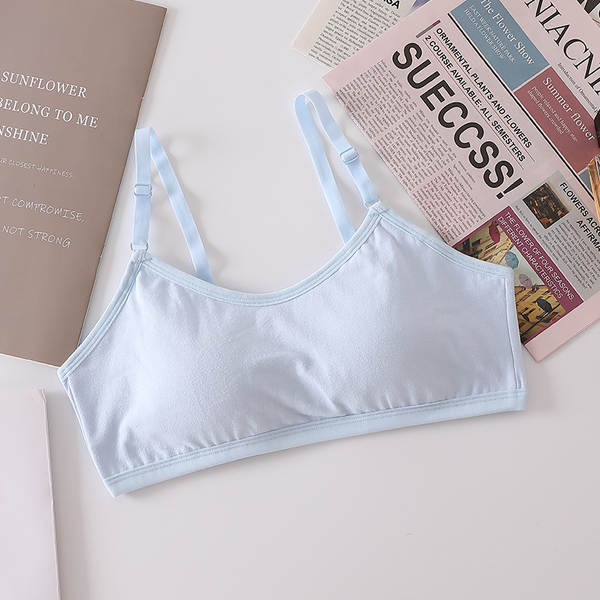 Pequenas camisetas de algodão para meninas do ensino médio e do ensino médio para meninas do ensino médio