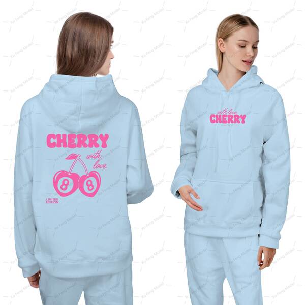 2026 Transfronteiriço Novo Modelo Europeu-Americano Feminino Guarda-Cabeça de Páscoa No 8 Primavera Outono Inverno Camiseta Desportiva de Páscoa Feminina